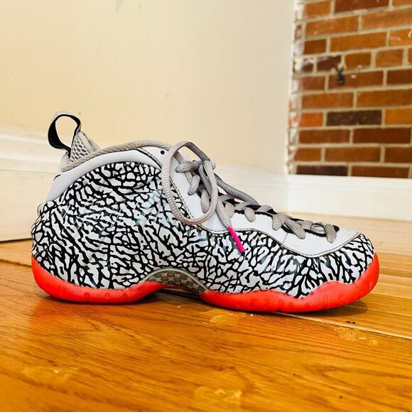 Nike Air Foamposite Pro PRM Elephant Print size 7 616750-002 OG Worn Once - Picture 5 of 16